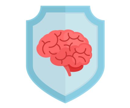 Mental health at work - protected by a shield